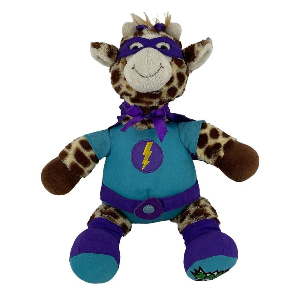 Cuddle Barn Gigi Giraffe 15" Plush Talking Superhero Crime Fighter Tested‎ Works